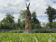 Mae S. Bruce Therapeutic Garden Totem Pole back